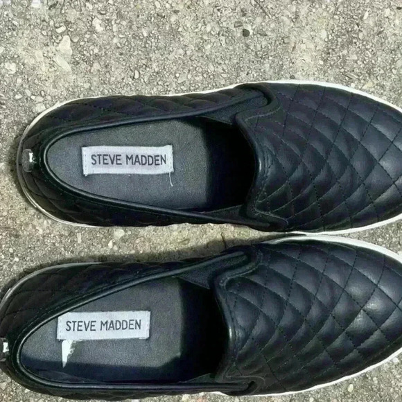 Steve Madden ECENTRCQ BLACK size 9.5 - Picture 7 of 8